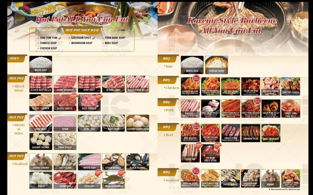 K-Town Korean BBQ Restaurant Menu - Explore Delicious Korean BBQ Dishes